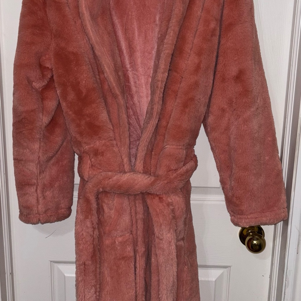 Plush Pink Robe